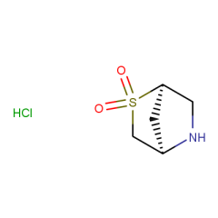(1R,4R)-2-thia-5-azabicyclo[2.2.1]heptane 2,2-dioxide hydrochloride