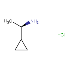 (1R)-1-cyclopropylethan-1-amine hydrochloride