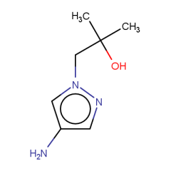 1-(4-amino-1H-pyrazol-1-yl)-2-methylpropan-2-ol