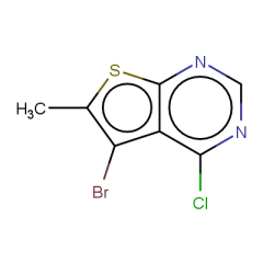 5-bromo-4-chloro-6-methylthieno[2,3-d]pyrimidine