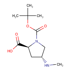 (2S,4R)-1-[(tert-butoxy)carbonyl]-4-(methylamino)pyrrolidine-2-carboxylic acid