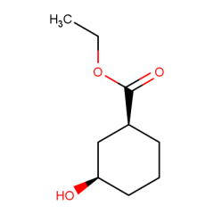 ethyl (1S,3R)-rel-3-hydroxycyclohexane-1-carboxylate