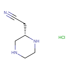 2-[(2S)-piperazin-2-yl]acetonitrile hydrochloride