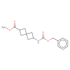 methyl 2-(benzyloxycarbonylamino)spiro[3.3]heptane-6-carboxylate