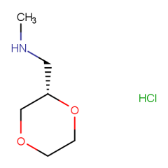 {[(2S)-1,4-dioxan-2-yl]methyl}(methyl)amine hydrochloride
