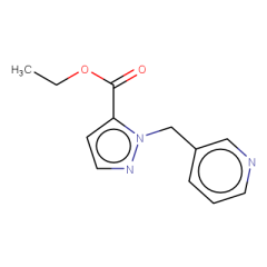 ethyl 2-(3-pyridylmethyl)pyrazole-3-carboxylate
