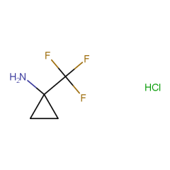 1-(trifluoromethyl)cyclopropan-1-amine hydrochloride