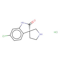 6-chloro-1,2-dihydrospiro[indole-3,3'-pyrrolidin]-2-one hydrochloride