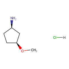 cis-3-methoxycyclopentan-1-amine hydrochloride