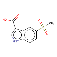 5-methanesulfonyl-1H-indole-3-carboxylic acid