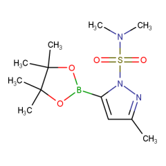 N,N,3-trimethyl-5-(4,4,5,5-tetramethyl-1,3,2-dioxaborolan-2-yl)pyrazole-1-sulfonamide