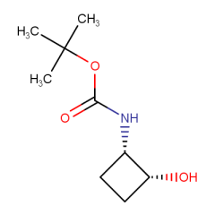 tert-butyl N-[(1S,2R)-rel-2-hydroxycyclobutyl]carbamate