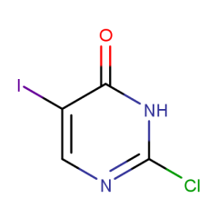 2-chloro-5-iodo-1H-pyrimidin-6-one