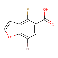 7-bromo-4-fluoro-1-benzofuran-5-carboxylic acid