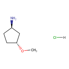 trans-3-methoxycyclopentan-1-amine hydrochloride