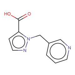2-(3-pyridylmethyl)pyrazole-3-carboxylic acid