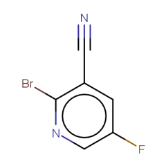2-bromo-5-fluoropyridine-3-carbonitrile