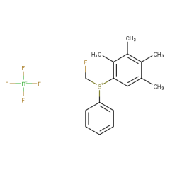 (fluoromethyl)(phenyl)(2,3,4,5-tetramethylphenyl)sulfonium tetrafluoroborate