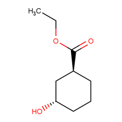ethyl (1S,3S)-rel-3-hydroxycyclohexane-1-carboxylate