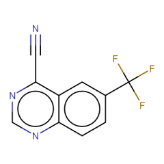 6-(trifluoromethyl)quinazoline-4-carbonitrile
