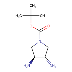 tert-butyl (3S,4S)-3,4-diaminopyrrolidine-1-carboxylate