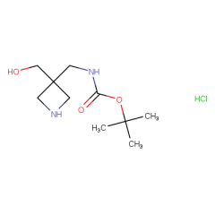 tert-butyl N-{[3-(hydroxymethyl)azetidin-3-yl]methyl}carbamate hydrochloride