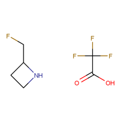 2-(fluoromethyl)azetidine 2,2,2-trifluoroacetate
