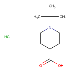 1-tert-butylpiperidine-4-carboxylic acid hydrochloride
