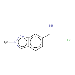 1-(2-methyl-2H-indazol-6-yl)methanamine hydrochloride