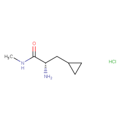 2-amino-3-cyclopropyl-N-methylpropanamide hydrochloride