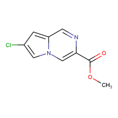 methyl 7-chloropyrrolo[1,2-a]pyrazine-3-carboxylate