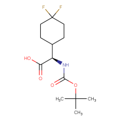 (R)-2-((tert-butoxycarbonyl)amino)-2-(4,4-difluorocyclohexyl)acetic acid