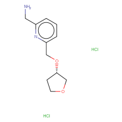 [6-[[(3S)-tetrahydrofuran-3-yl]oxymethyl]-2-pyridyl]methanamine dihydrochloride