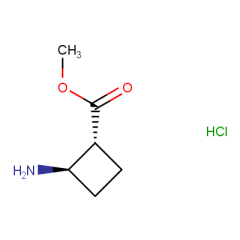methyl trans-2-aminocyclobutanecarboxylate hydrochloride