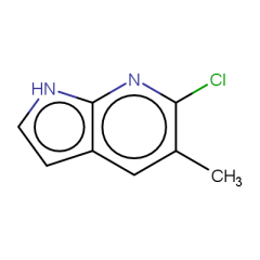 6-chloro-5-methyl-1H-pyrrolo[2,3-b]pyridine
