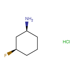 cis-3-fluorocyclohexan-1-amine hydrochloride