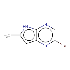 2-bromo-6-methyl-5H-pyrrolo[2,3-b]pyrazine