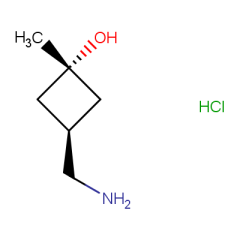 trans-3-hydroxy-3-methylcyclobutane-1-methamine hydrochloride