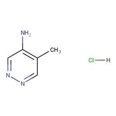 5-methylpyridazin-4-amine hydrochloride