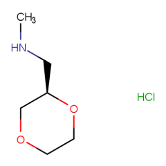 {[(2R)-1,4-dioxan-2-yl]methyl}(methyl)amine hydrochloride
