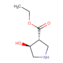 ethyl (3R,4S)-4-hydroxypyrrolidine-3-carboxylate