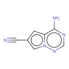 4-aminopyrrolo[2,1-f][1,2,4]triazine-6-carbonitrile