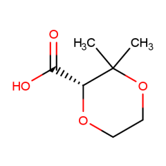 3,3-dimethyl-1,4-dioxane-2-carboxylic acid