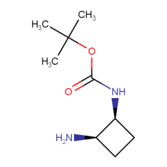 tert-butyl N-[(1S,2R)-rel-2-aminocyclobutyl]carbamate
