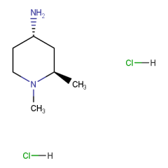 trans-1,2-dimethylpiperidin-4-amine dihydrochloride