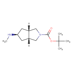 rel-tert-butyl (3aR,5s,6aS)-5-(methylamino)hexahydrocyclopenta[c]pyrrole-2(1H)-carboxylate