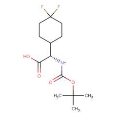 (S)-2-((tert-butoxycarbonyl)amino)-2-(4,4-difluorocyclohexyl)acetic acid
