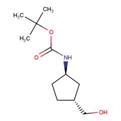 tert-butyl N-[(1R,3R)-3-(hydroxymethyl)cyclopentyl]carbamate