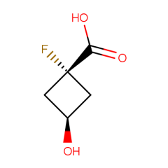 cis-1-fluoro-3-hydroxycyclobutane-1-carboxylic acid