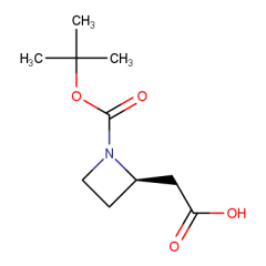 2-{1-[(tert-butoxy)carbonyl]azetidin-2-yl}acetic acid
